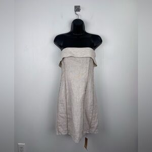 NWT Reformation Women Zara Linen Mini Dress Size 8